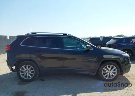 2016 Jeep Cherokee Limited z USA, uszkodzony, nr VIN 1C4PJLDB0GW346162